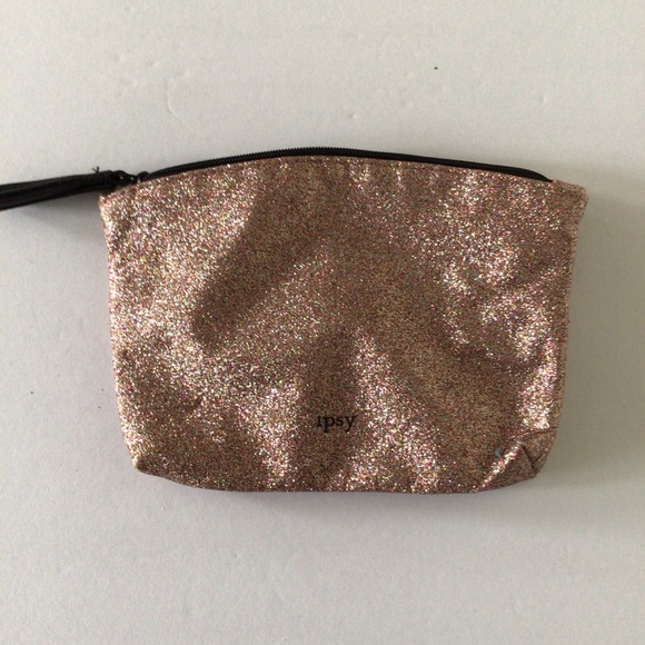 IPSY MULTI COLORED GLITTER COSMETIC BAG NWOT ISSUED MAY 2019 - Picture 4 of 7